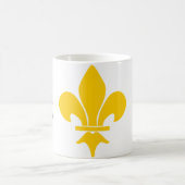 Medieval Knight en Fleur-de-Lis Mok (Center)