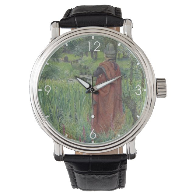 Medieval Knight (Idylls van de koning) Horloge (Voorkant)