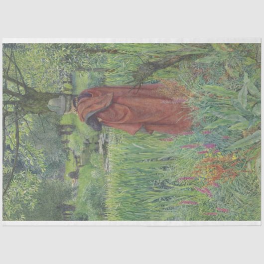 Medieval Knight (Idylls van de koning) Tissuepapier (Voorkant)