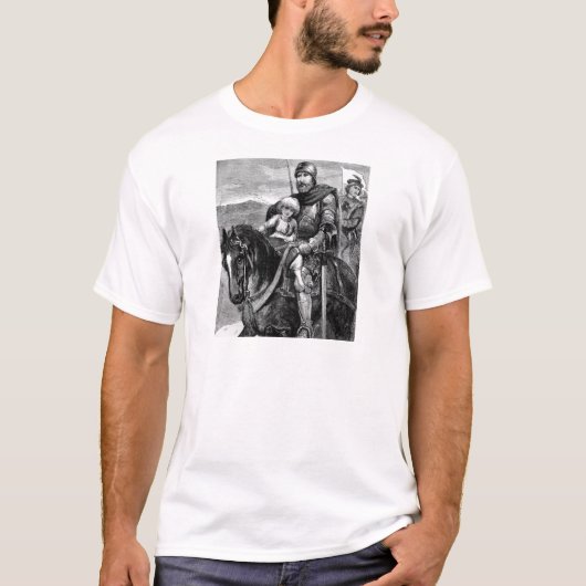 Medieval Knight Kind Shirt (Voorkant)