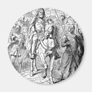 Medieval Knight Magneet