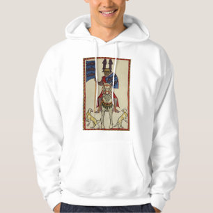 Medieval Knight naar voren gericht Hoodie