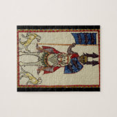 Medieval Knight naar voren gericht Legpuzzel (Horizontaal)