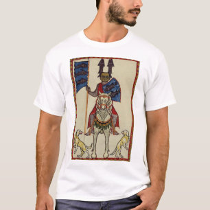 Medieval Knight naar voren gericht T-shirt
