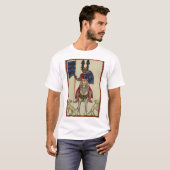 Medieval Knight naar voren gericht T-shirt (Voorkant volledig)