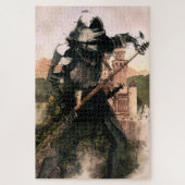 Medieval Knight of the Old Ages Legpuzzel (Verticaal)