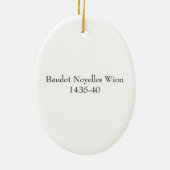 Medieval Knight Ornament (Achterkant)