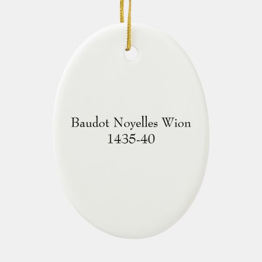 Medieval Knight Ornament (Achterkant)