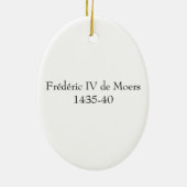 Medieval Knight Ornament (Achterkant)