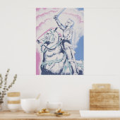 Medieval Knight Poster (Keuken)