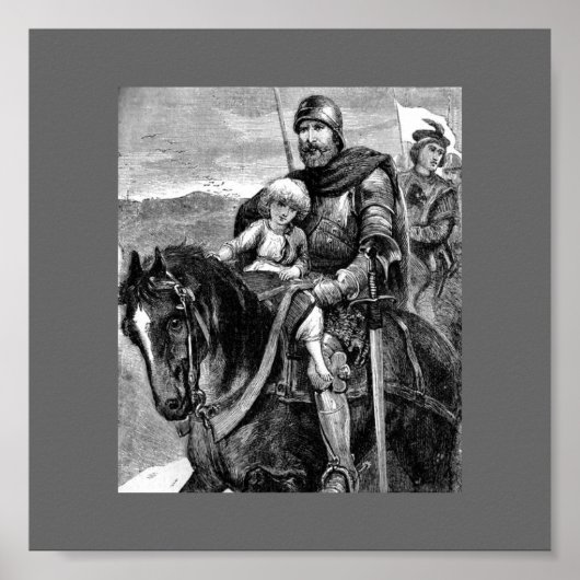 Medieval Knight Poster (Voorkant)