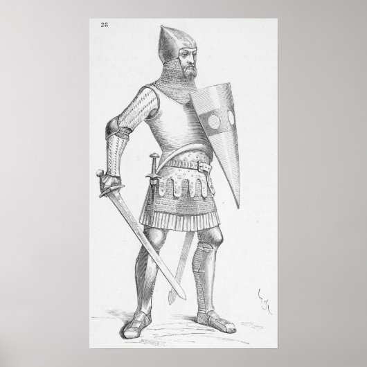 Medieval Knight Poster (Voorkant)