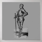Medieval Knight Poster (Voorkant)