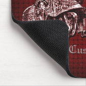 Medieval Knight Red Muismat (Hoek)