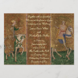 Medieval Knight Renaissance Fantasy Wedding Kaart