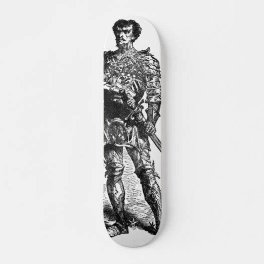 Medieval Knight Skateboard (Voorkant)