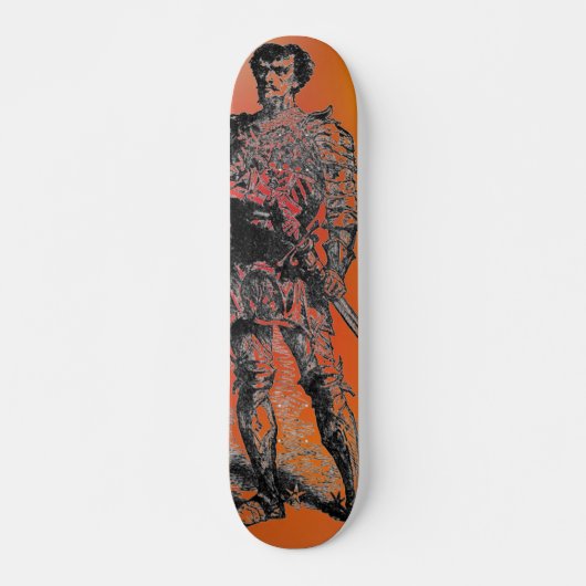 Medieval Knight Skateboard (Voorkant)