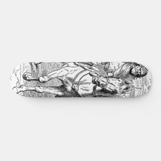 Medieval Knight Skateboard (Horizontaal)