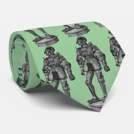 Medieval Knight Stropdas (Opgerold)