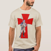 Medieval Knight T-shirt (Voorkant)