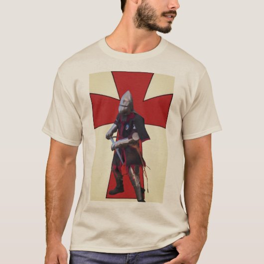 Medieval Knight T-shirt (Voorkant)