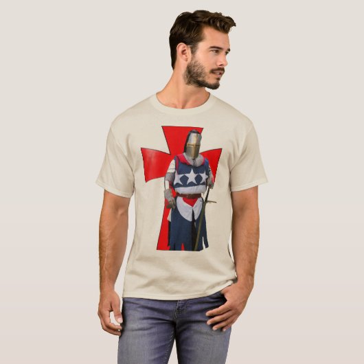 Medieval Knight T-shirt (Voorkant volledig)