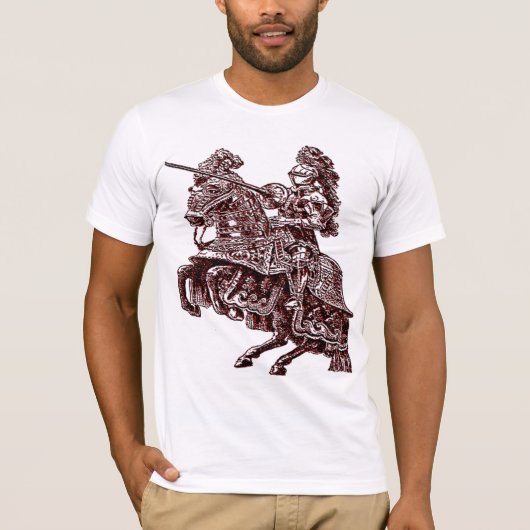 MEDIEVAL KNIGHT T-SHIRT (Voorkant)