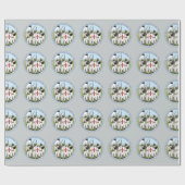 Medieval Knight Templar Cadeaupapier (Vlak)