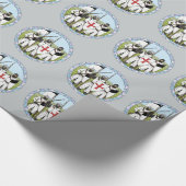 Medieval Knight Templar Cadeaupapier (Hoek)