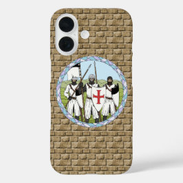 Medieval Knight Templar iPhone 16 Hoesje