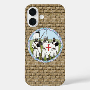 Medieval Knight Templar iPhone 16 Hoesje