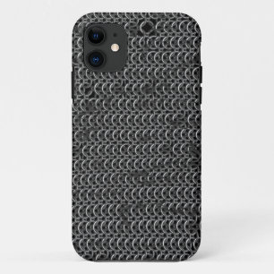 Medieval Knight Templar Chain Mail effect iPhone 11 Hoesje