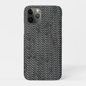 Medieval Knight Templar Chain-Mail effect Case-Mate iPhone Case (Achterkant)
