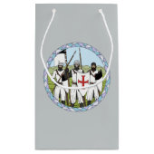 Medieval Knight Templar Klein Cadeauzakje (Achterkant)