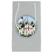Medieval Knight Templar Klein Cadeauzakje (Voorkant)