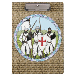 Medieval Knight Templar Klembord