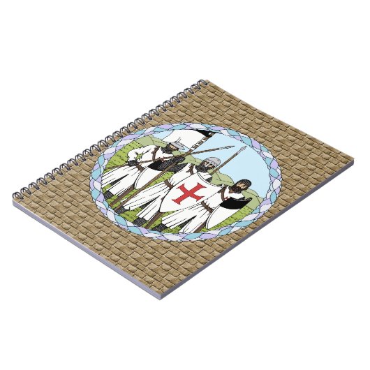 Medieval Knight Templar Notitieboek (Linkerzijde)