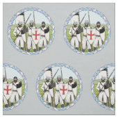 Medieval Knight Templar Stof (Swatch)
