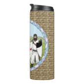 Medieval Knight Templar Thermosbeker (Geroteerd rechts)