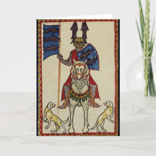 Medieval Knight vooruit Kaart