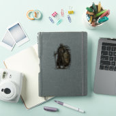Medieval Knight Warrior Glossy Clear Fantasy .. Sticker (iPad Cover)