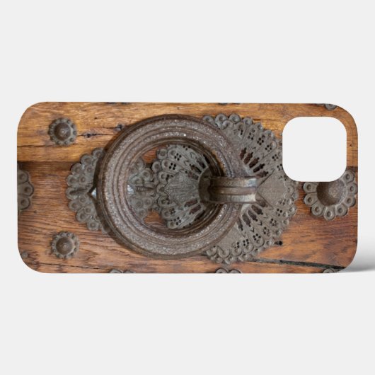 Medieval Knocker op oude Spaanse houten deur Case-Mate iPhone Case (Achterkant (horizontaal))