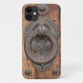 Medieval Knocker op oude Spaanse houten deur Case-Mate iPhone Case (Achterkant)