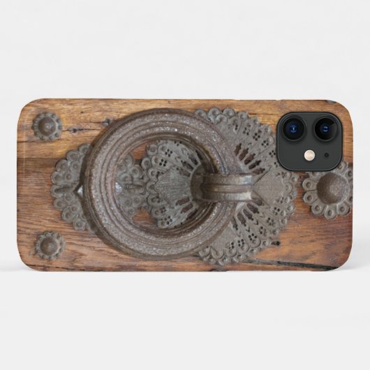 Medieval Knocker op oude Spaanse houten deur Case-Mate iPhone Case (Achterkant (horizontaal))