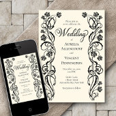 Medieval koninklijk Roos Zwemhuwelijk Kaart