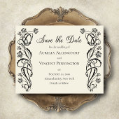 Medieval koninklijke Rozen Weddenschap Opslaan Dat Save The Date