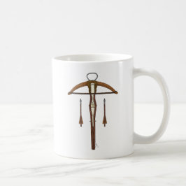 Medieval Krossbow met bouten Koffiemok