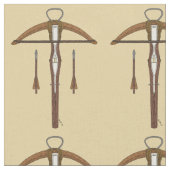 Medieval Krossbow met bouten Stof (Close Up)