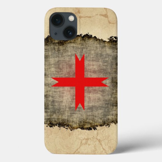 Medieval Kruis van de Knachten Templar Case-Mate iPhone Case (Achterkant)