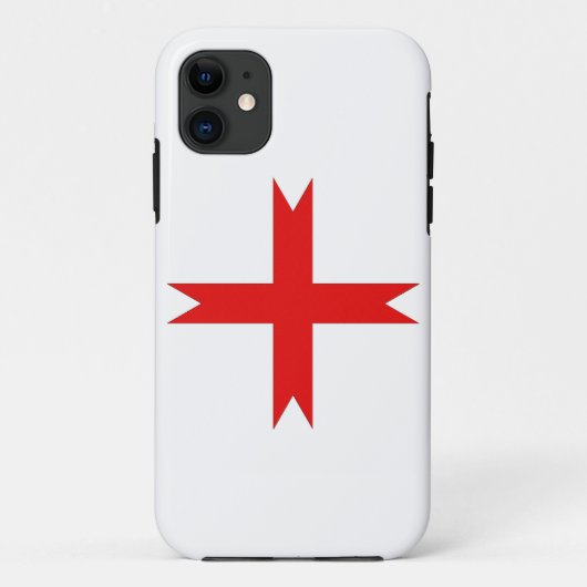 Medieval Kruis van de Knachten Templar Case-Mate iPhone Case (Achterkant)